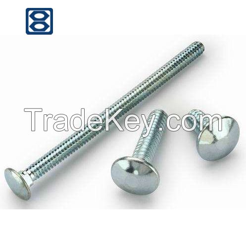 Haiyan fasteners DIN603 flat head square neck anchor bolts and nut