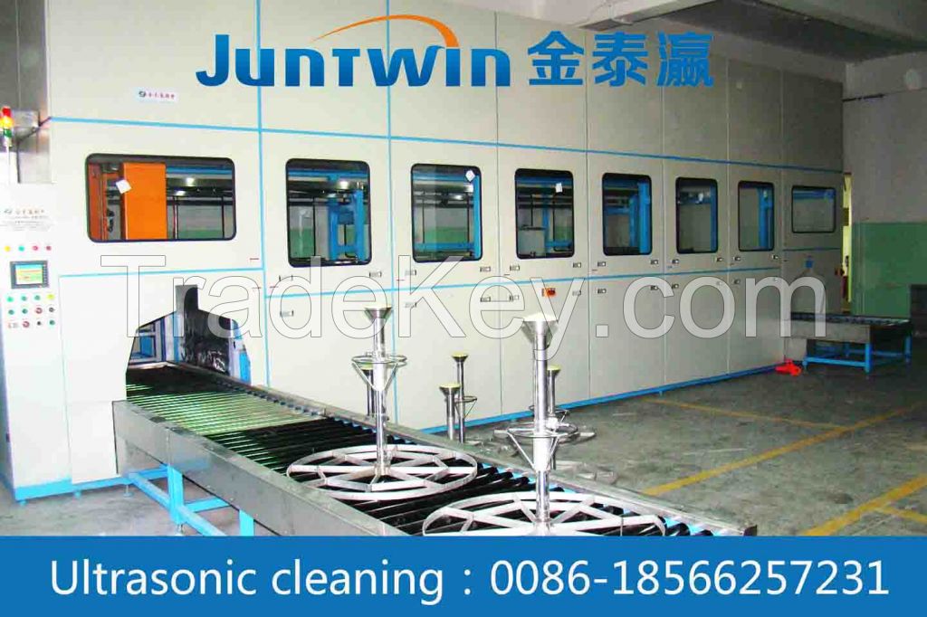 Jintai ying vehicle brake pad cleaning machine, fully automatic brake pads large ultrasonic cleaning machine