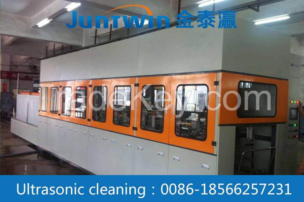 Glass Ultrasonic Cleaner Washing Machine, Full-Automatic Multi-Station Hydrocarbon Ultrasonic Cleaner