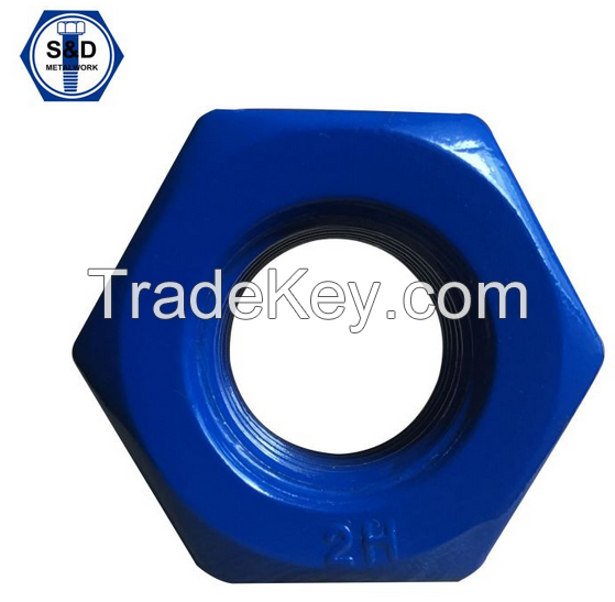 ASTM A194 2H/2HM/Gr.8 Heavy Hex Nuts            