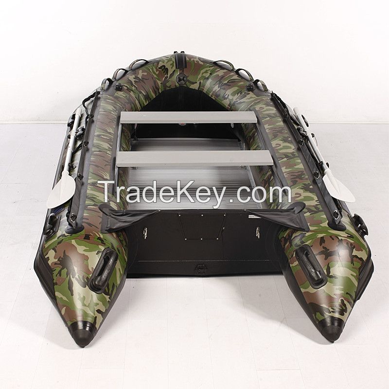 CE Certificate 2.7m Inflatable Boat with Aluminum Floor