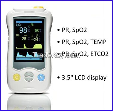 Handheld CO2 Monitor & Oximeter (Capnograph)