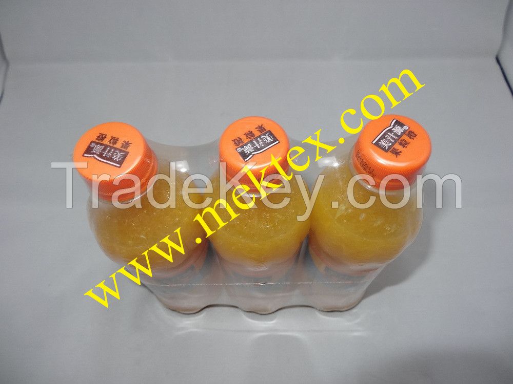 Liquid Soap Bottles Shrink Packaging Machinery with Shrink Tunnel