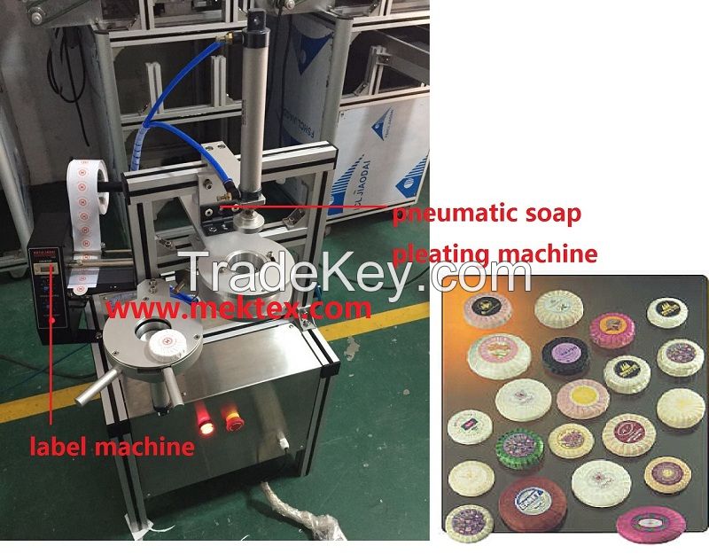 Pneumatic Soap Pleating Machine