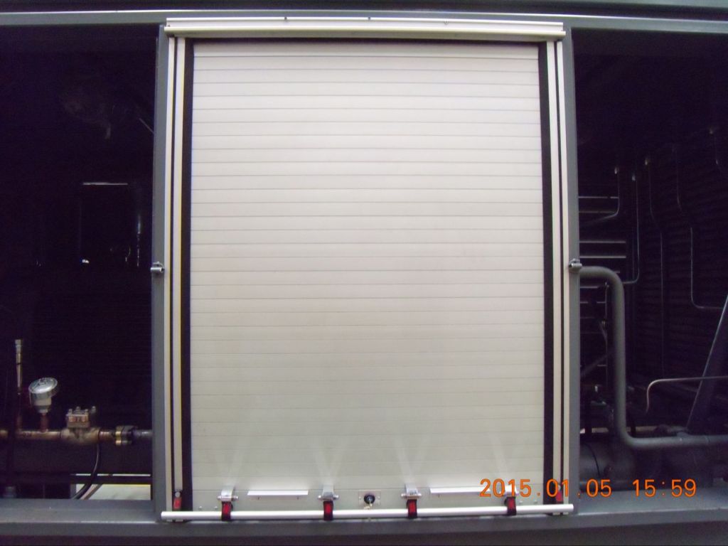 Fire-Proofing Security Rolling Shutter Aluminum Truck Roller Shutter Doors