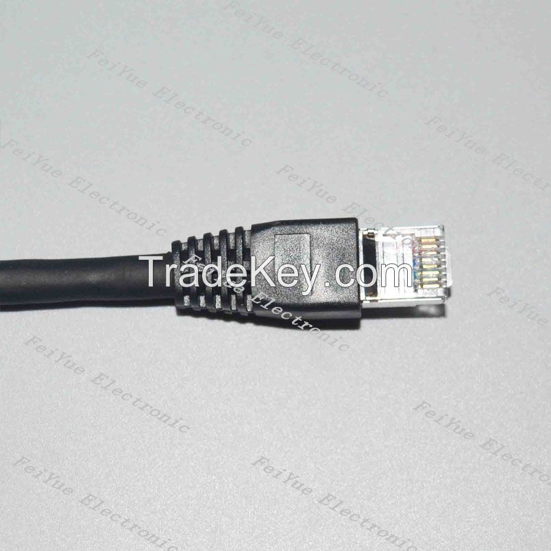 Industrial automatic visual camera ethernet cable for Gige CCD camera