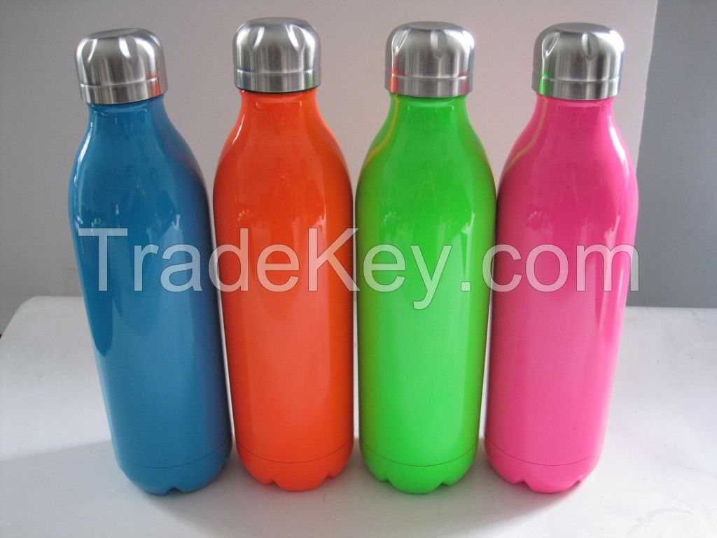 hot sale double wall stainless steel vacuum water bottle manufacturer