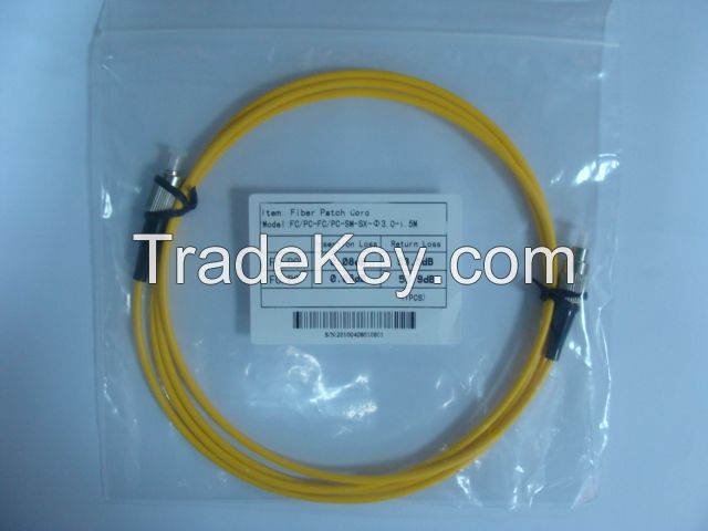 mpo fiber optic jumper / patch cord