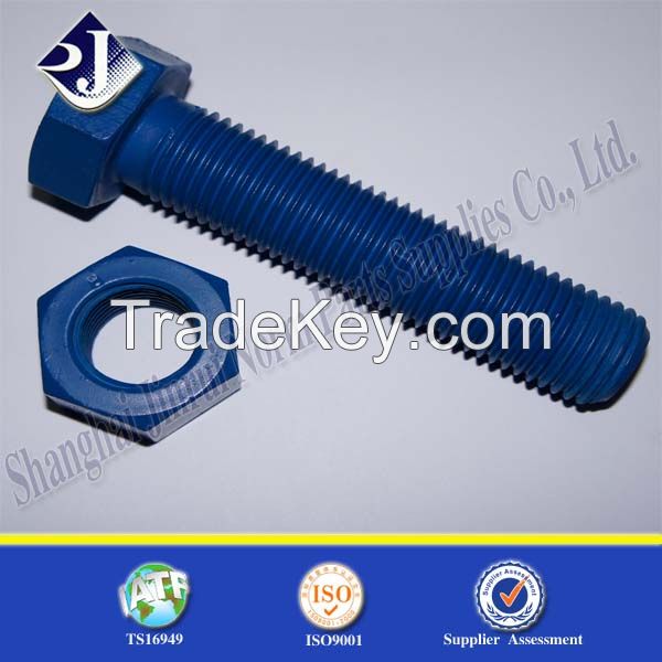 online shopping high stength alloy steel teflon hex bolt and nut