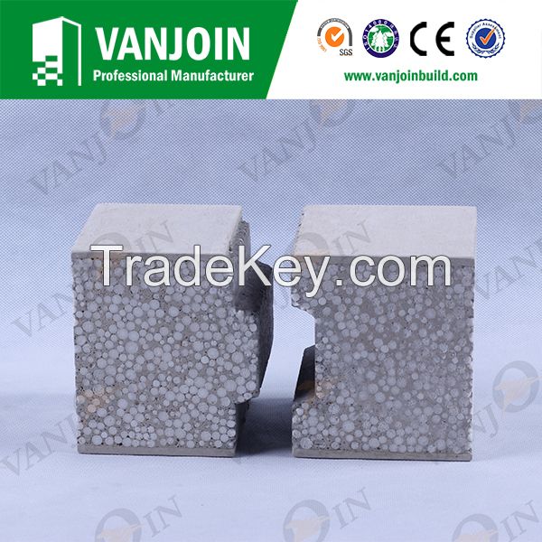 Lightweight 4 Hours FRP Fireproof EPS Sandwich Wall Panel for Interior Exterior Wall