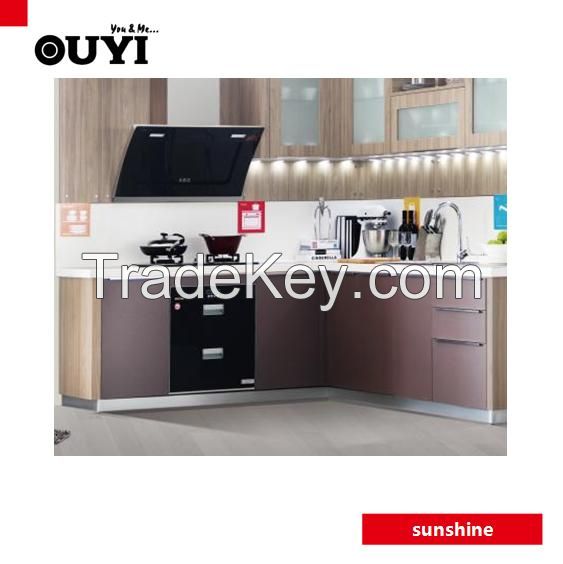 kitchen cabinet with E1 standard kitchen furniture