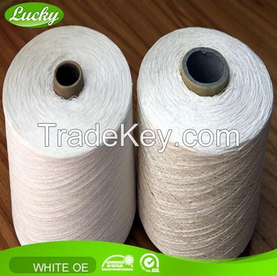 40% Superwash Merino Wool 60% Acrylic Blended Yarn  in NM28/2, 32/2, 36/2 raw white by hanks for knitting