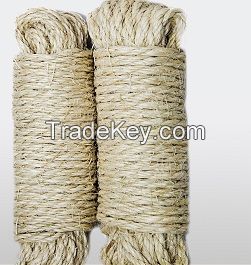 10M Twisted Burlap Jute Twine Rope Thick Natural Hemp Cord Sisal Rope 6mm