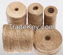 10M Twisted Burlap Jute Twine Rope Thick Natural Hemp Cord Sisal Rope 6mm