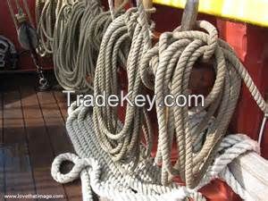Rope with Easily Spliced, & excellent knotting characteristics use for mining or industrial