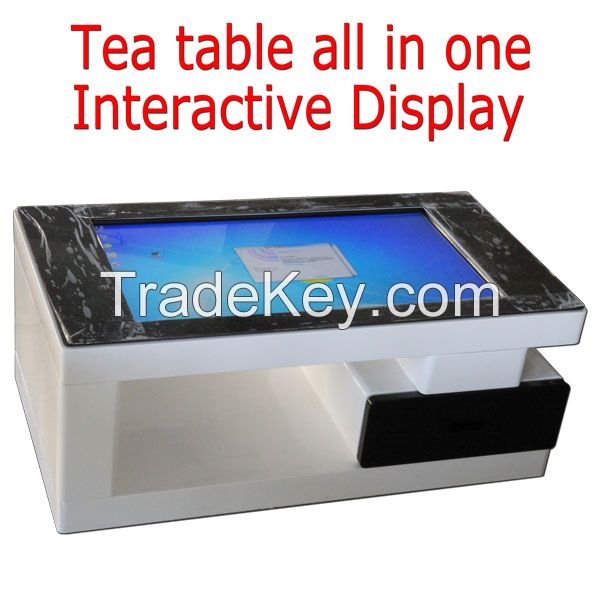 WiFi Water-Proofed 32" 42" 46" Smart Multi Touch Screen Interactive Table