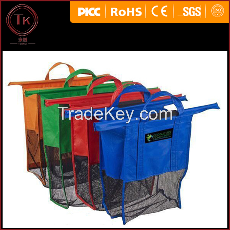 American Amazon hot selling supermarket trolley shopping bag supplier