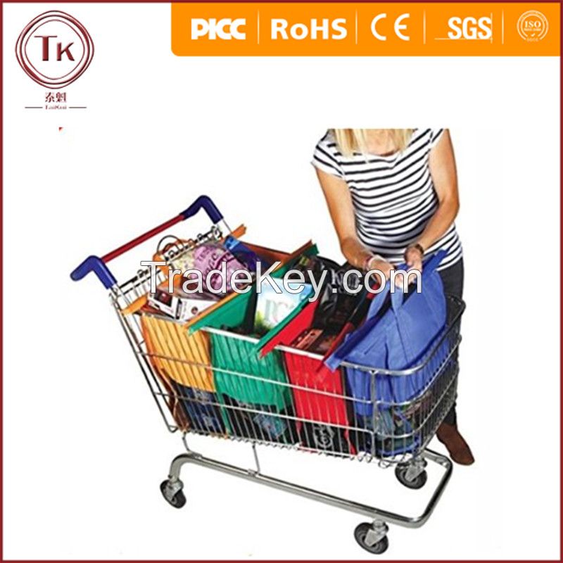 American Amazon hot selling supermarket trolley shopping bag supplier