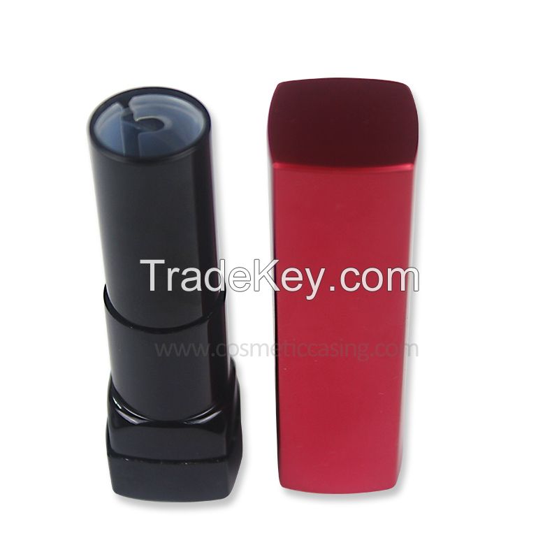 Red Lipstick Container Aluminium Lipstick Tube Cosmetics Packaging