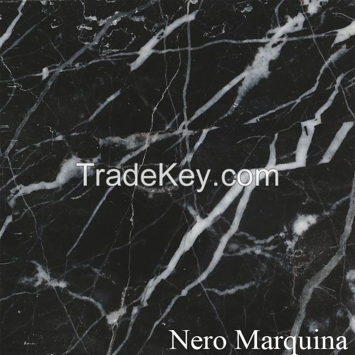 WHOLESALE NERO MARGUINA BLACK MARBLE WITH GOOD PRICE AND QUALITY