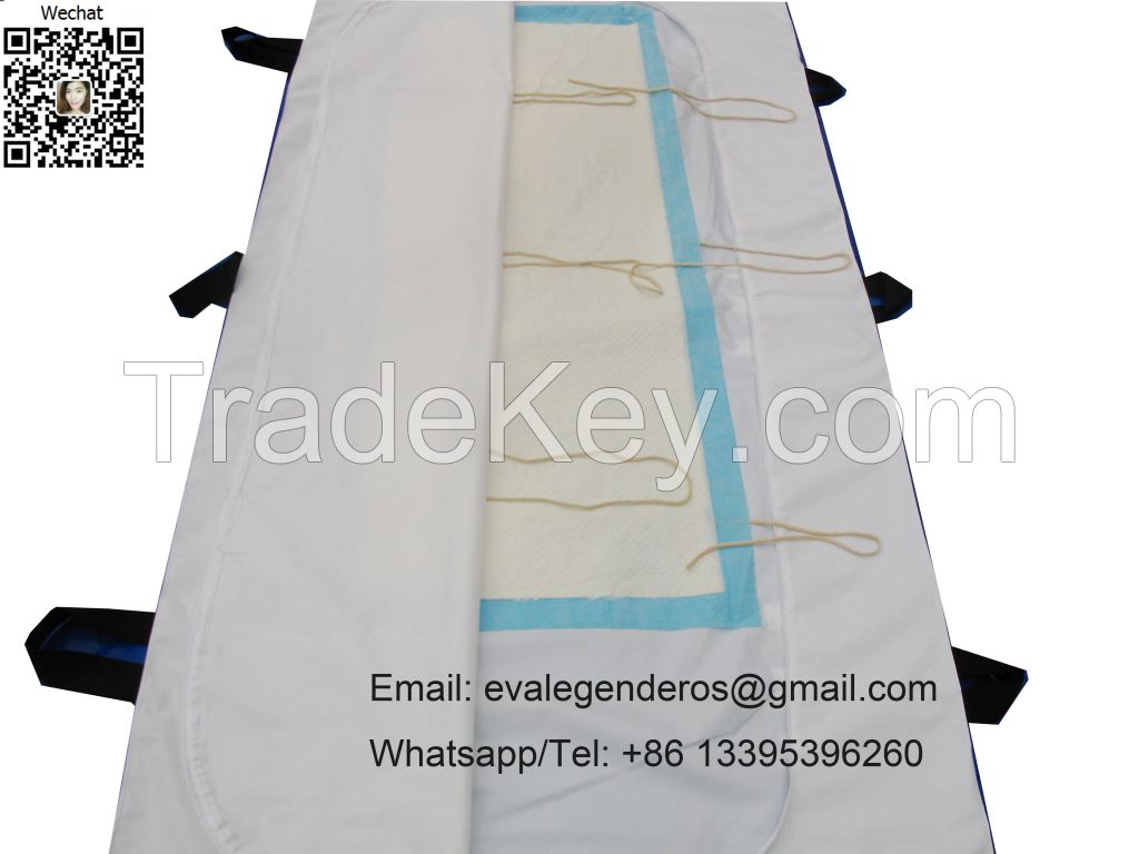 FPEVA / PE / PVC / Non-Woven Adult Child Body Bag for Cadaver