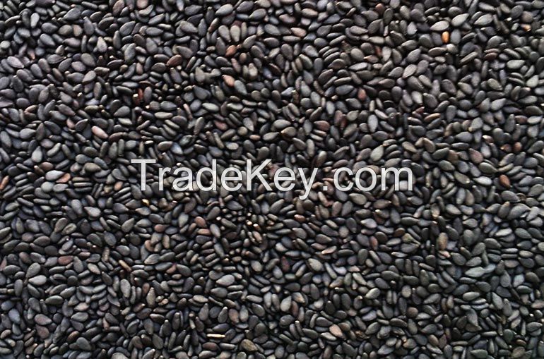 black sesame seeds