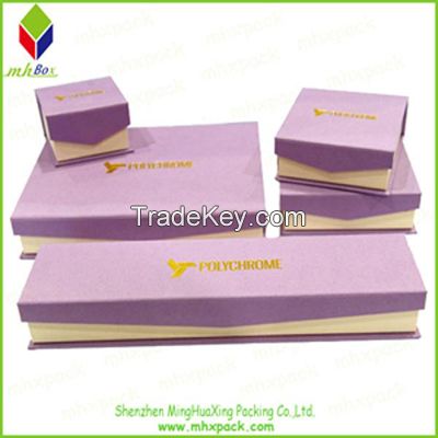 Noble Color Printing Paper Box for Set Jewelry