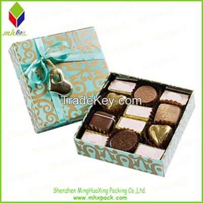 Delicate Paper Gift Packaging Chocolate Box