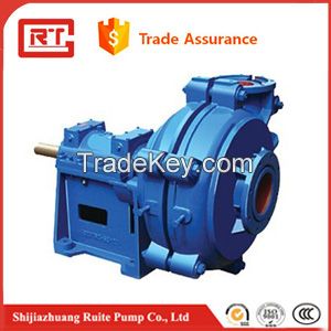 Centrifugal gland packing seal slurry pump