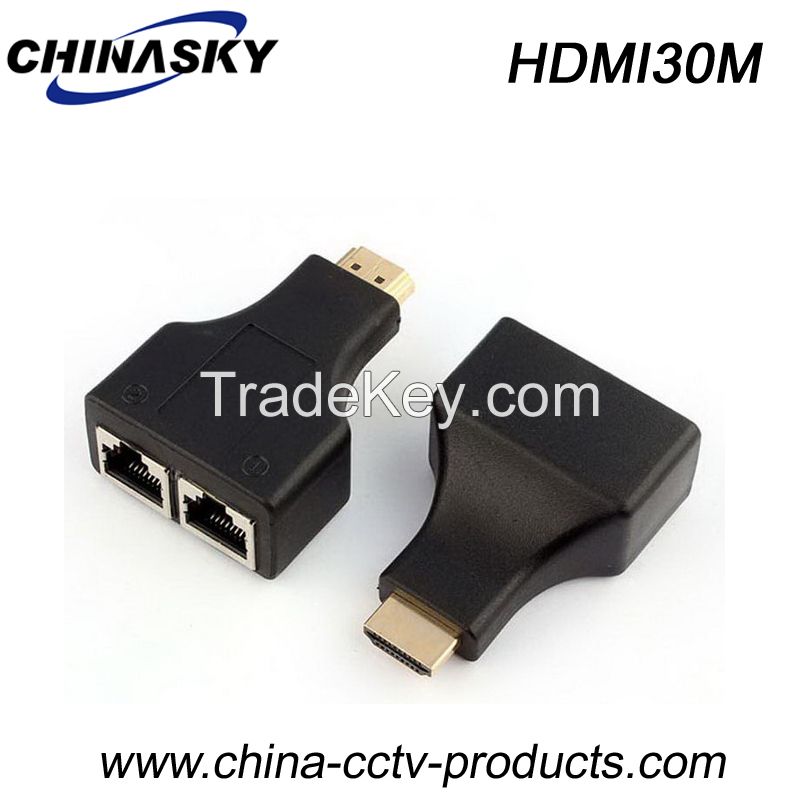 30m 1080P Cat5e/6 HDMI Extender for CCTV System (HDMI30M)