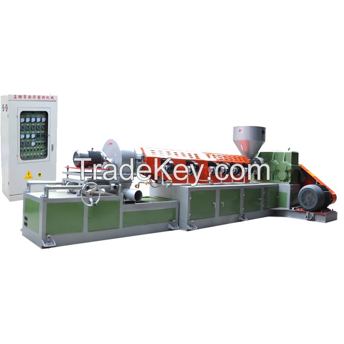 EVA/PVC/TPR Plastic Granulating Pelletizing Compounding Machine Line