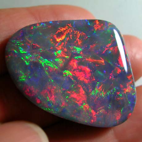 LIGHTNING RIDGE SOLID BLACK OPAL 41ctw INVESTMENT OPAL