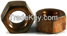 Hex Silicon Bronze Finished Nuts
