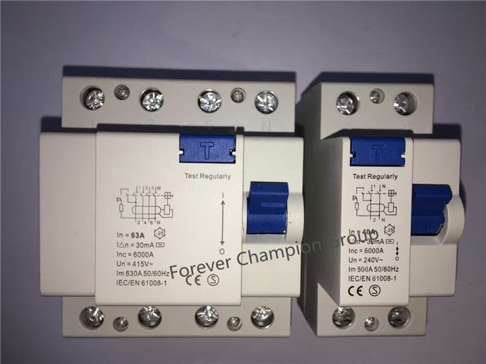 F360 2P/4P RCCB electrical residual current circuit breaker