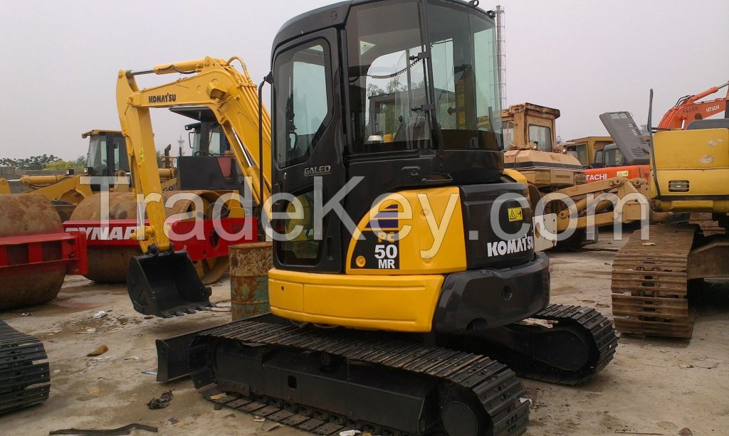 Used Komatsu PC50MR-2 Crawler Excavator