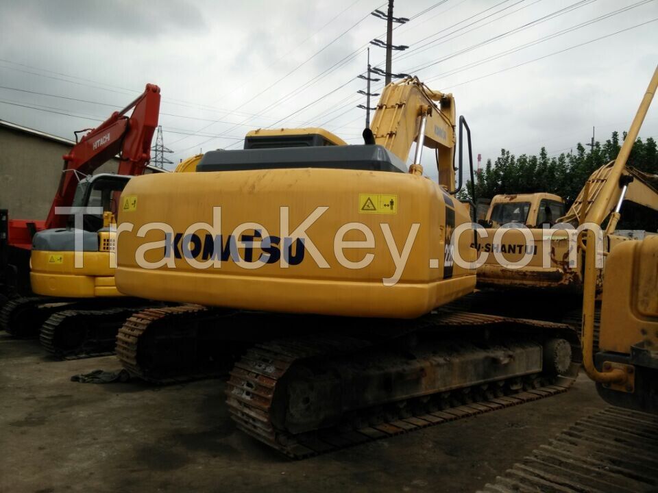 Used Komatsu PC220-7 Crawler Excavator