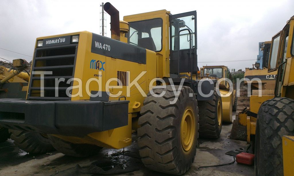 USED BEST KOMATSU WA470-3 WHEEL LOADER