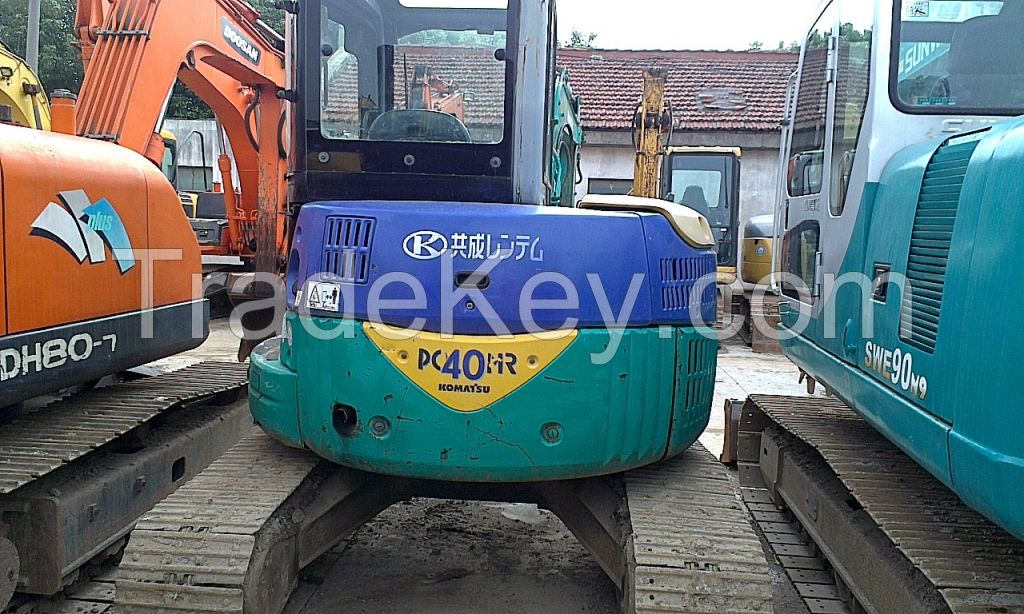 Used Komatsu PC40MR-2 Crawler Excavator