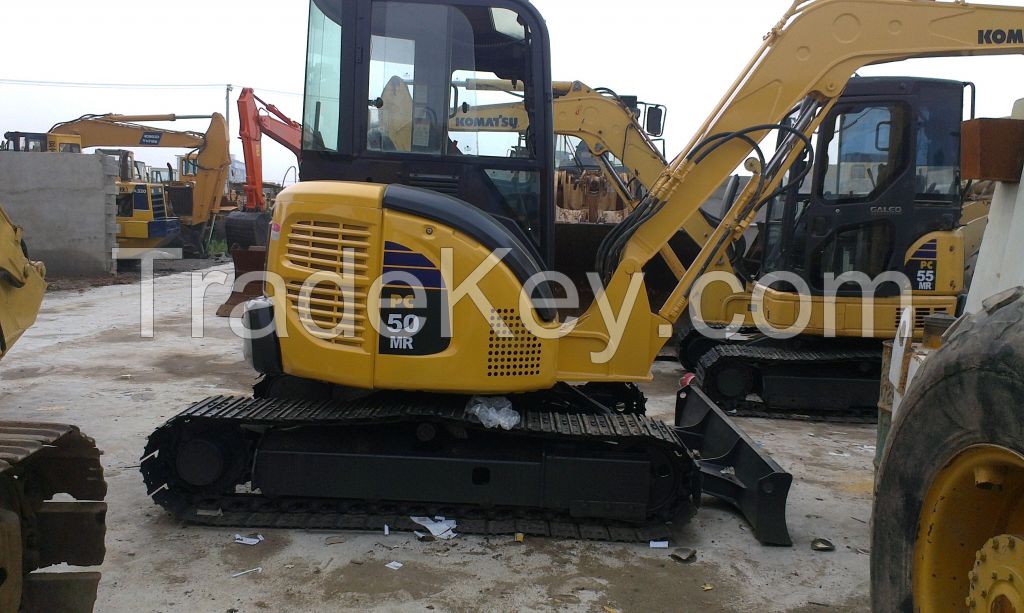 Used Komatsu PC50MR-2 Crawler Excavator