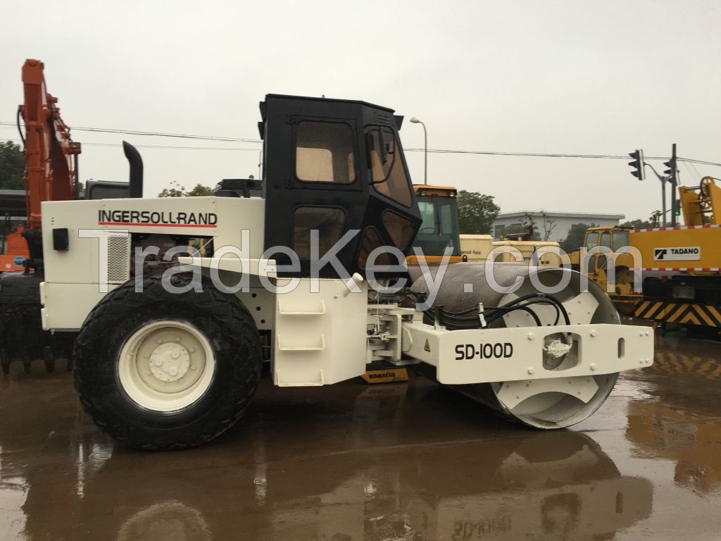 USED INGERSOLL RAND SD100D ROAD ROLLER