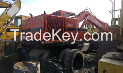 Used Hitachi WH03 Wheeled Excavator