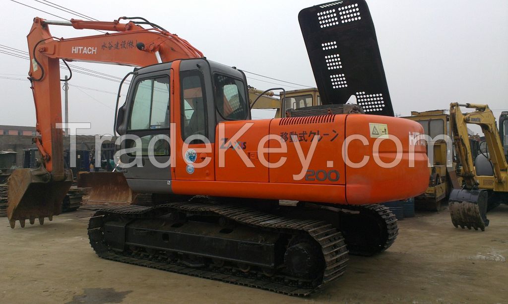 Used Hitachi ZX200 Excavator in Working Condition