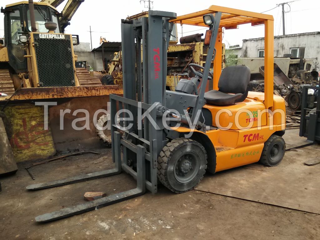 Used TCM  FD25T6 2.5ton forklift