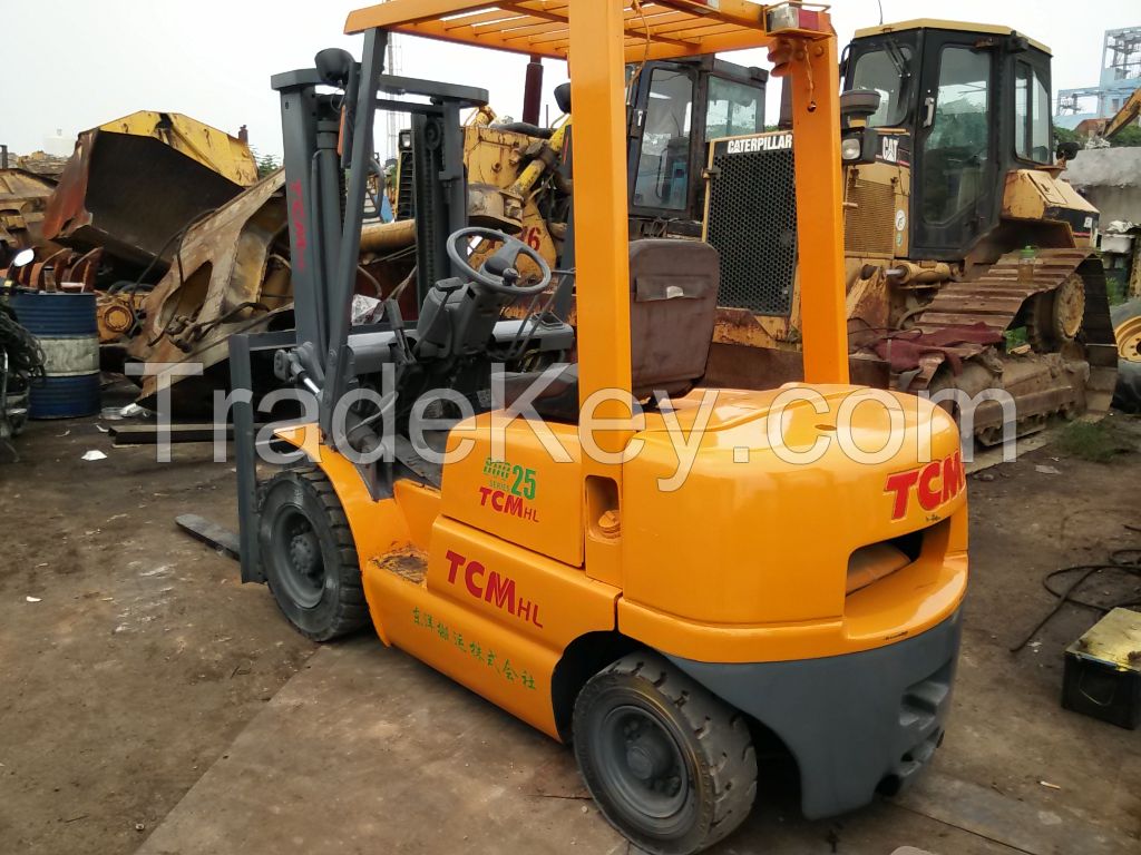 Used TCM  FD25T6 2.5ton forklift