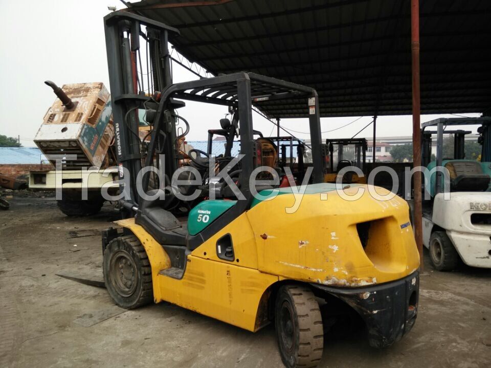 Used KOMATSU FD50YT-10 5ton forklift