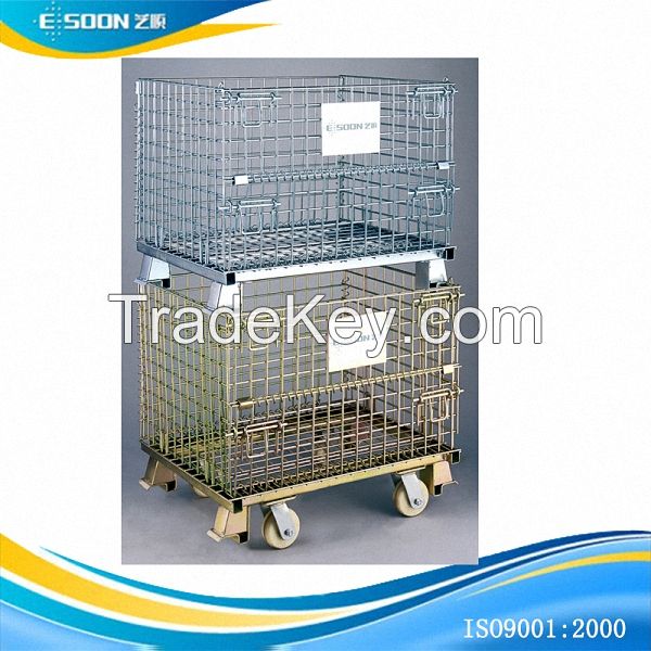 E-soon Stackable Metal Cage With Castors