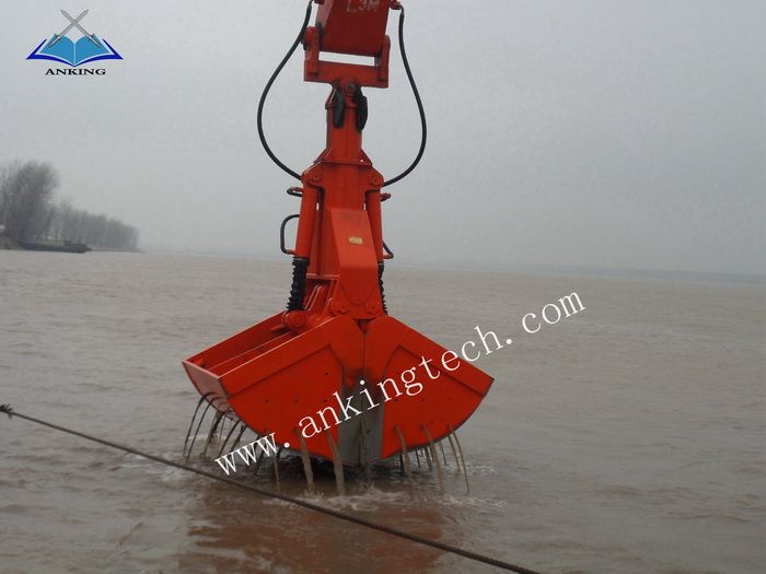 Hydraulic Clamshell Grab For Excavator 