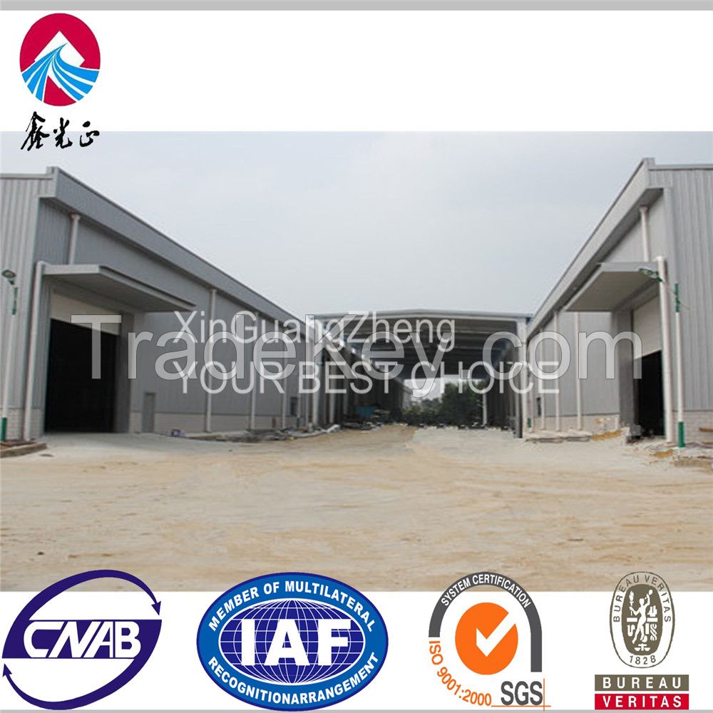 China supplier top prebuilt steel structure buildings construction war