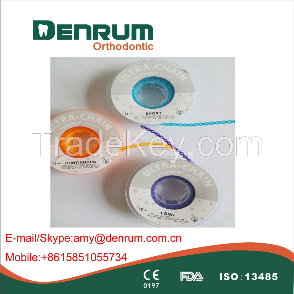 Denrum High qulity orthodontic  e chain