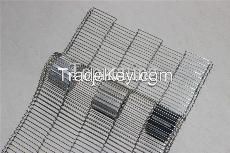 304 Stainless Steel Conveyor Mesh Belt For Conveyor Pizza Oven